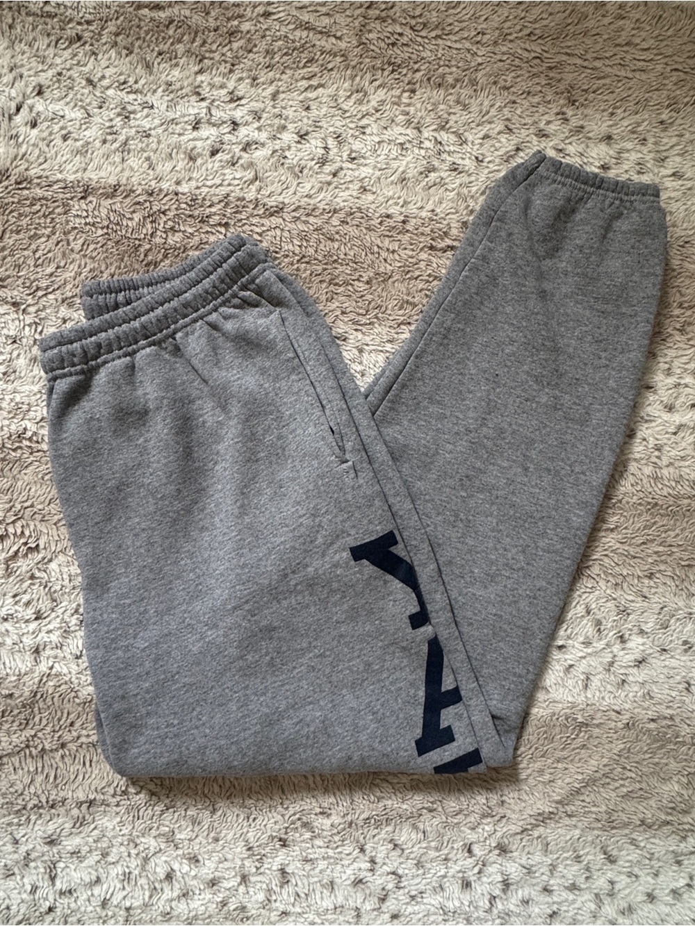 Russell Athletic Gray Sweatpants with YALE UNIVERSITY LOGO